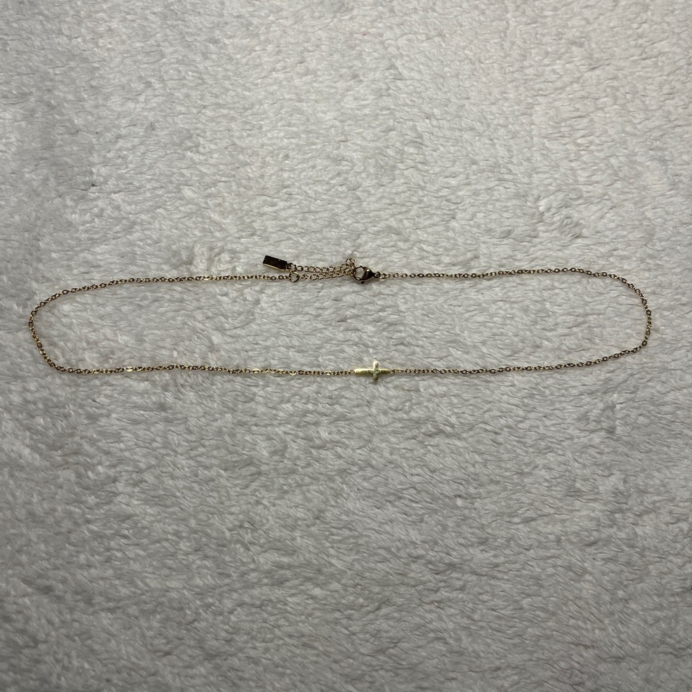 Gold Cross Necklace